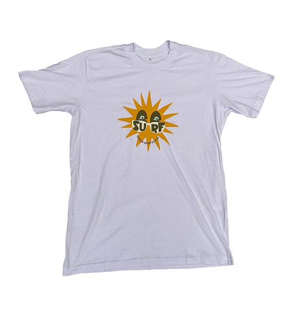 Camiseta Fresia - Sol | Unissex | Branca