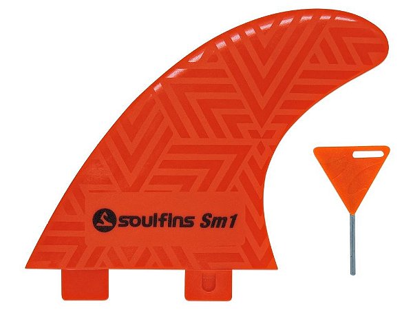 Quilha Soul Fins Grande - FCS1 - Laranja