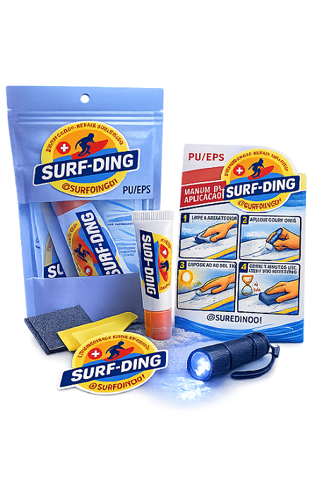 Kit Conserto Surf Ding Repair - Com Lanterna