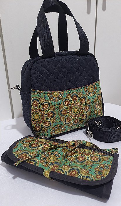 Lancheira Térmica Anne c/ Mini Jogo Americano - Media