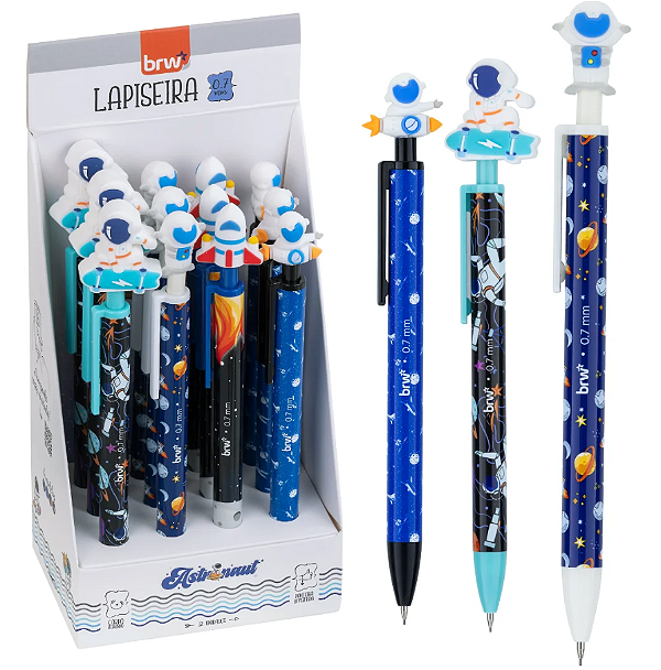 Lapiseira Fofa Divertida Astronauta 0.7  BRW
