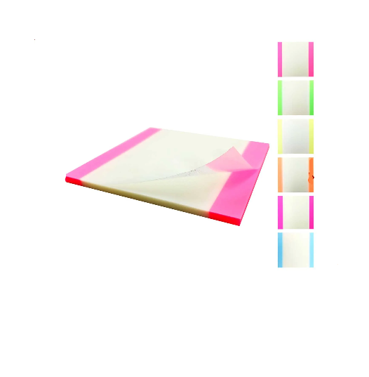 Bloco de Anotação Adesivo Transparente 76x76mm - Interponte