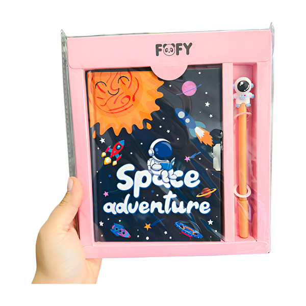 Kit de anotações Astronauta - FOFY