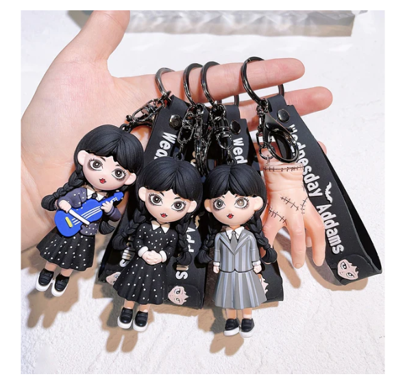 Chaveiro Wandinha Addams