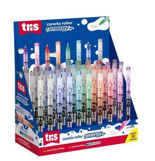 Caneta Roller Energy 0.5- Tris