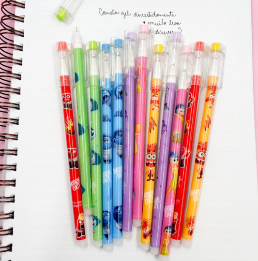 Caneta Gel DivertidaMente  0.5mm