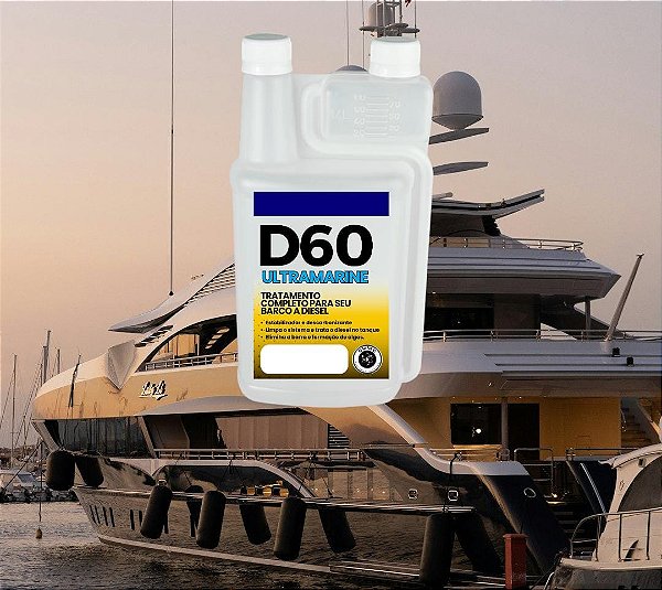 D60 Ultra Marine Aditivo Estabilizador De Óleo Diesel para Barco