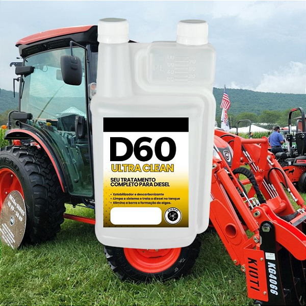 D60 Aditivo Diesel Ultra Clean 1 Litro Caminhonete E Trator