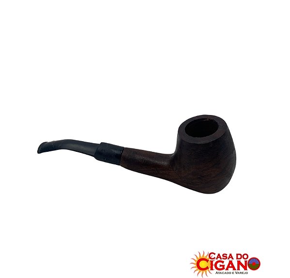 Cachimbo de Madeira - Preto ( Simples )