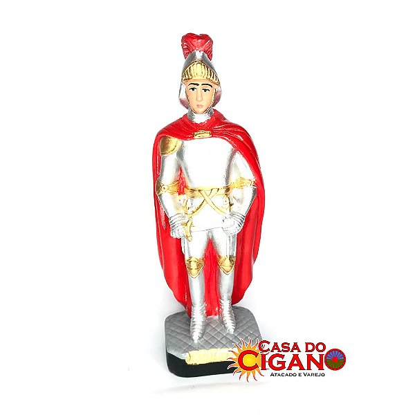 Ogum 7 Espadas - 20 cm - Gesso