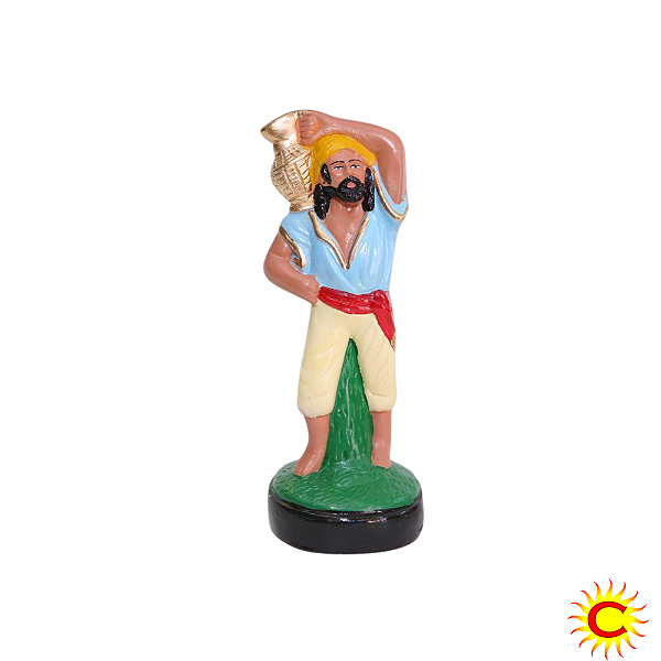 🔮 Imagem Cigano do Jarro – 20cm (Gesso)