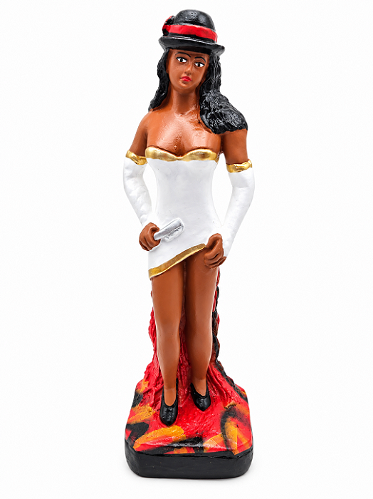 Malandra Navalha – Vestido Branco – 21 cm