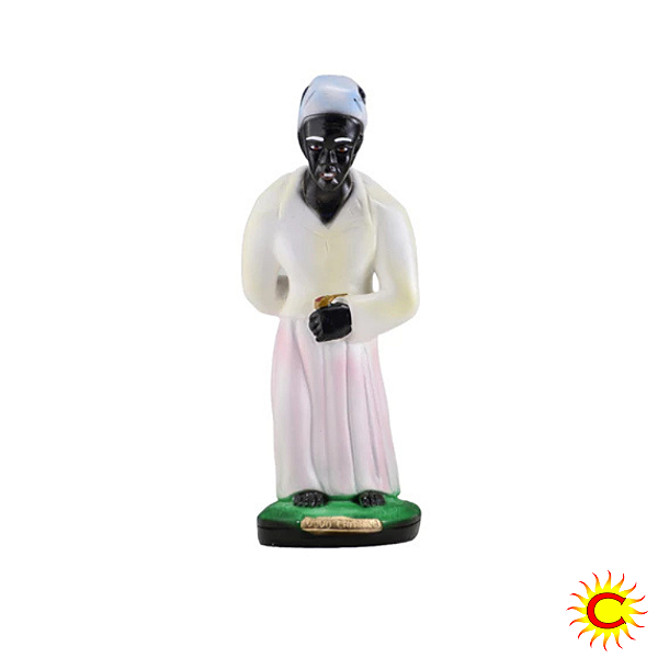 🔮 Imagem Preta Velha Vó Catarina – Gesso 35cm