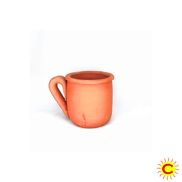 Caneca de Barro – Com Verniz (Acabamento Premium)