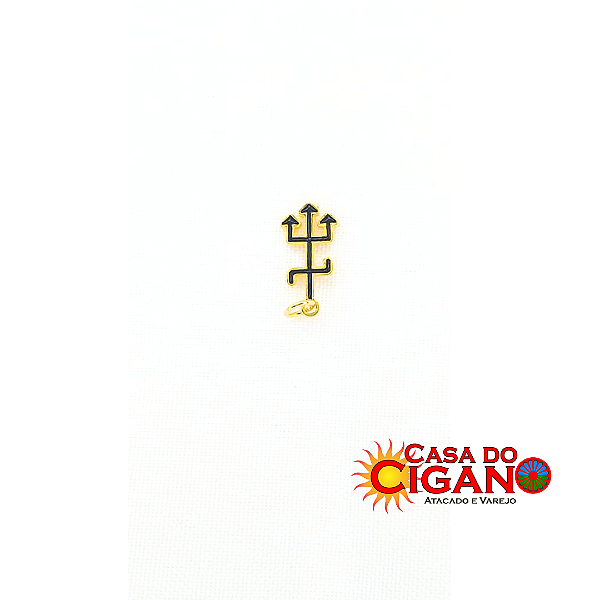 Pingente - TRIDENTE DE EXU - 20mm