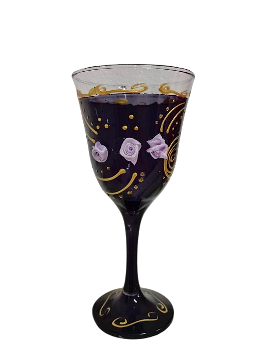 Taça Luxo - Champagne - Preta