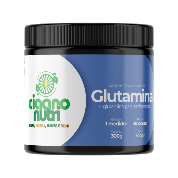 Glutamina 300g - Cigano Nutri