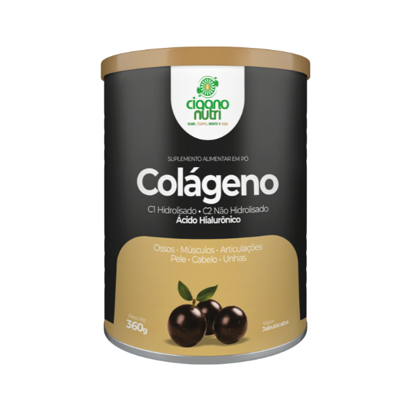 Colágeno - 360g Jabuticaba - Cigano Nutri