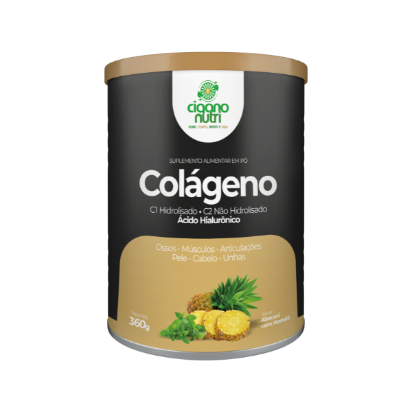 Colágeno - 360g Abacaxi - Cigano Nutri
