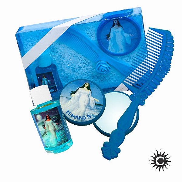 Kit de Iemanjá - Perfume + Espelho + Pente