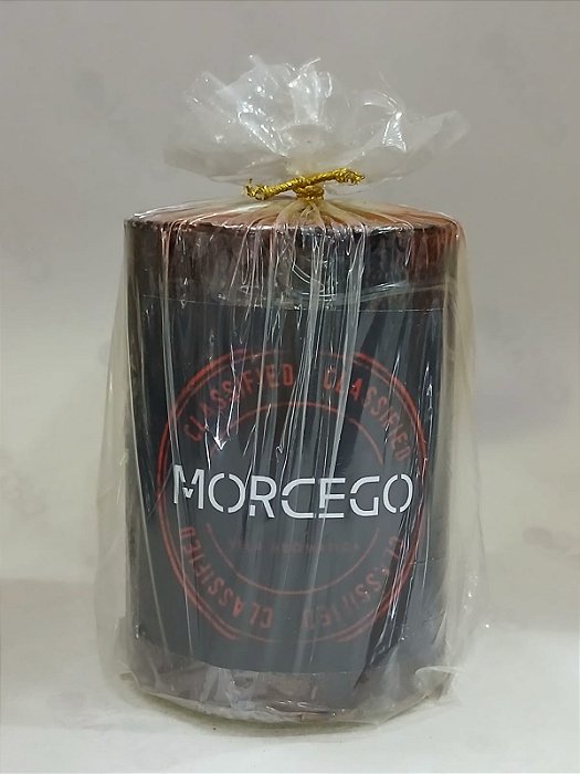 Coleção Maria Padilha - Vela Aromatizada - Exu Morcego Canela