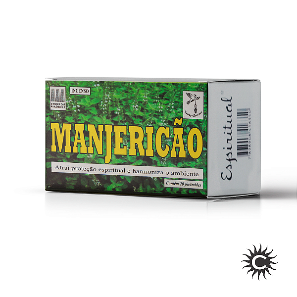 Defumador Manjericão - Casa do Cigano
