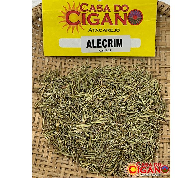 Erva Simples Alecrim - Casa do CIgano