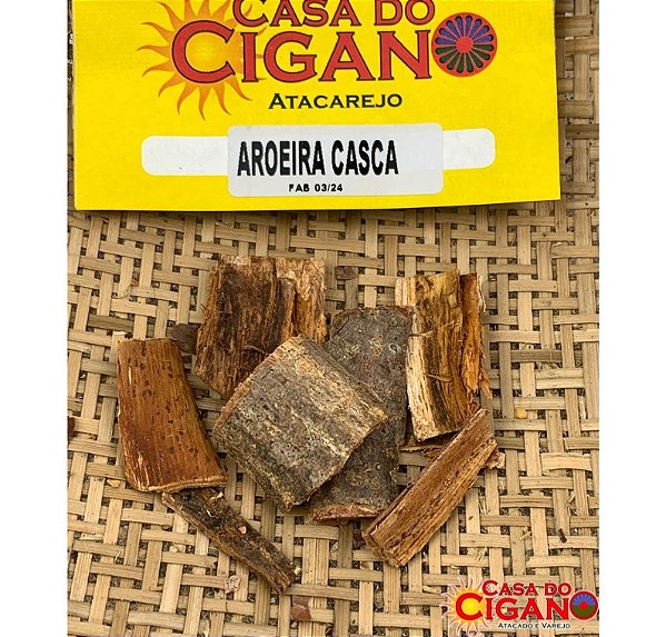 Erva Simples Casca de Aroeira - Casa do Cigano