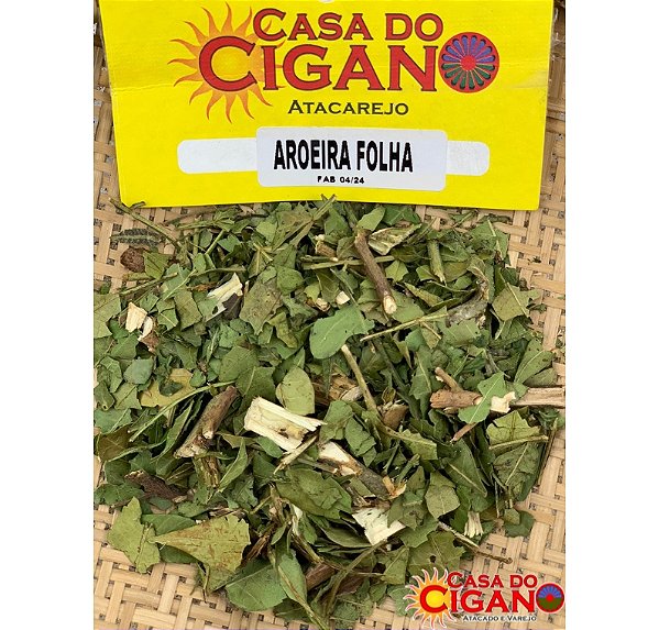 Erva Simples Folha de Aroeira - Casa do Cigano