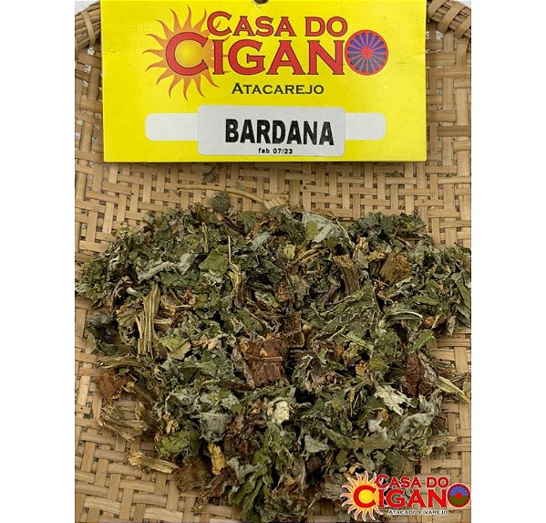 Erva Simples Bardana - Casa do Cigano