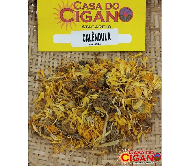 Erva Simples Calendula - Casa do Cigano