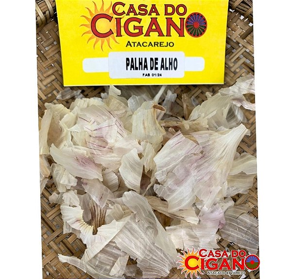 Erva Simples Palha de Alho - Casa do Cigano