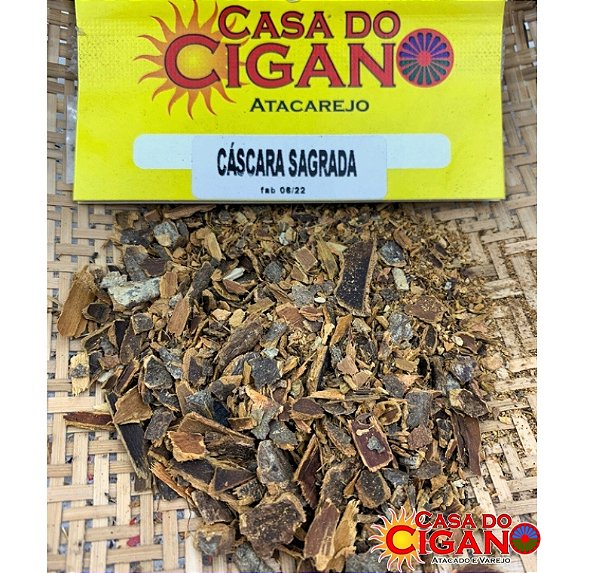 Erva Simples Cascara Sagrada -Casa do Cigano
