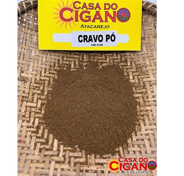 Erva Simples Cravo Em Pó - Casa do Cigano