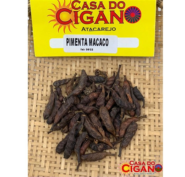 Erva Simples Pimenta De Macaco - Casa do CIgano