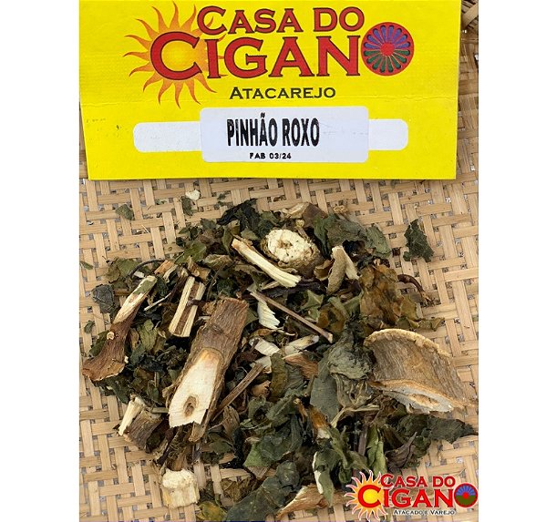 Erva Simples Pinhão Roxo - Casa do Cigano
