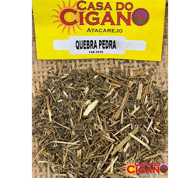 Erva Simples Quebra Pedra - Casa do Ciganio