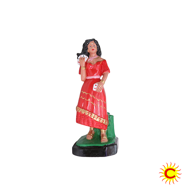 🔮 Imagem Cigana Carmita – 30cm (Gesso)