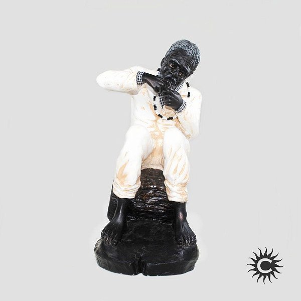 ☕ Imagem Preto Velho Camasi – 40cm