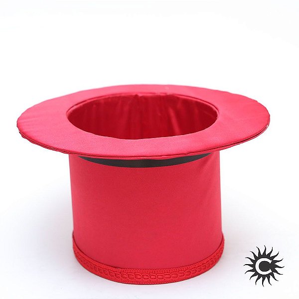 Cartola Alta Vermelha - Luxo - Cetim