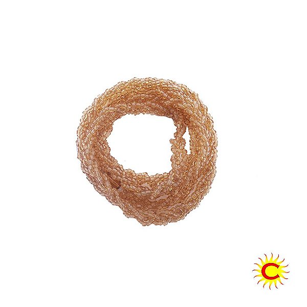 Brajá – 3 Fios – Cristal Ouro Novo