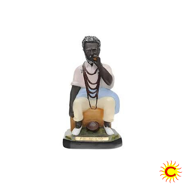 🥥 Imagem Pai Baiano – 20cm (Gesso )