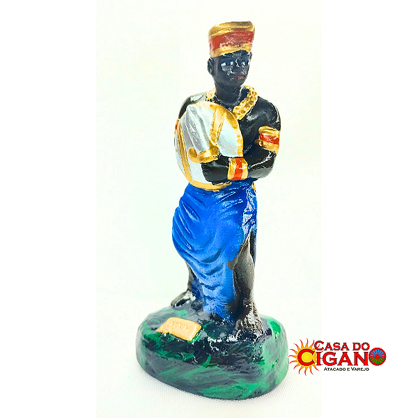 Imagem - Ogum - 10 cm - Gesso