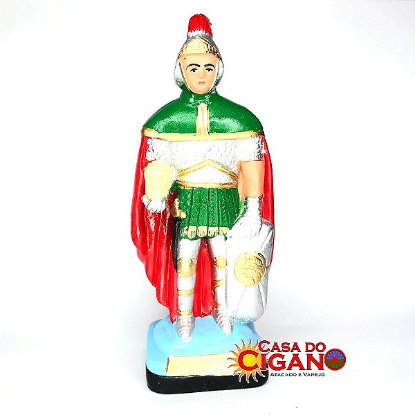 Ogum Mege da Calunga - 20cm - Gesso