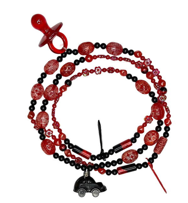 Guia - Especial - Erê - Vermelho e Preto