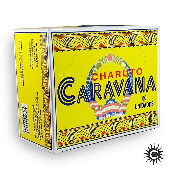 Charuto Caravana Caixa Com 50 Unidades - Casa do Cigano