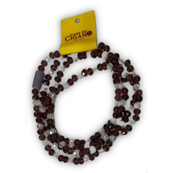 Guia especial - Lilas e transparente 8mm