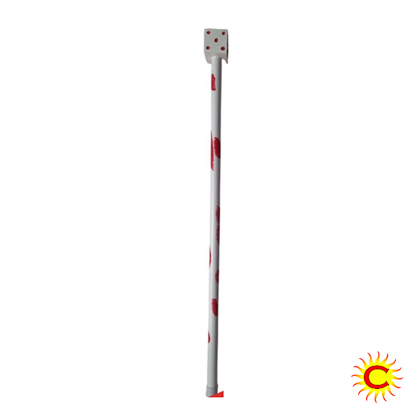 Bengala de madeira - Dado branco - 90cm