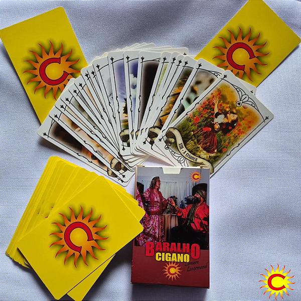 🔮 Baralho Cigano – Casa do Cigano (Fabricação Própria)