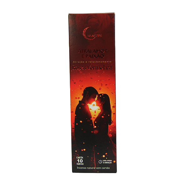 Incenso Natural Lua Mística – Atrai Amor e Paixão